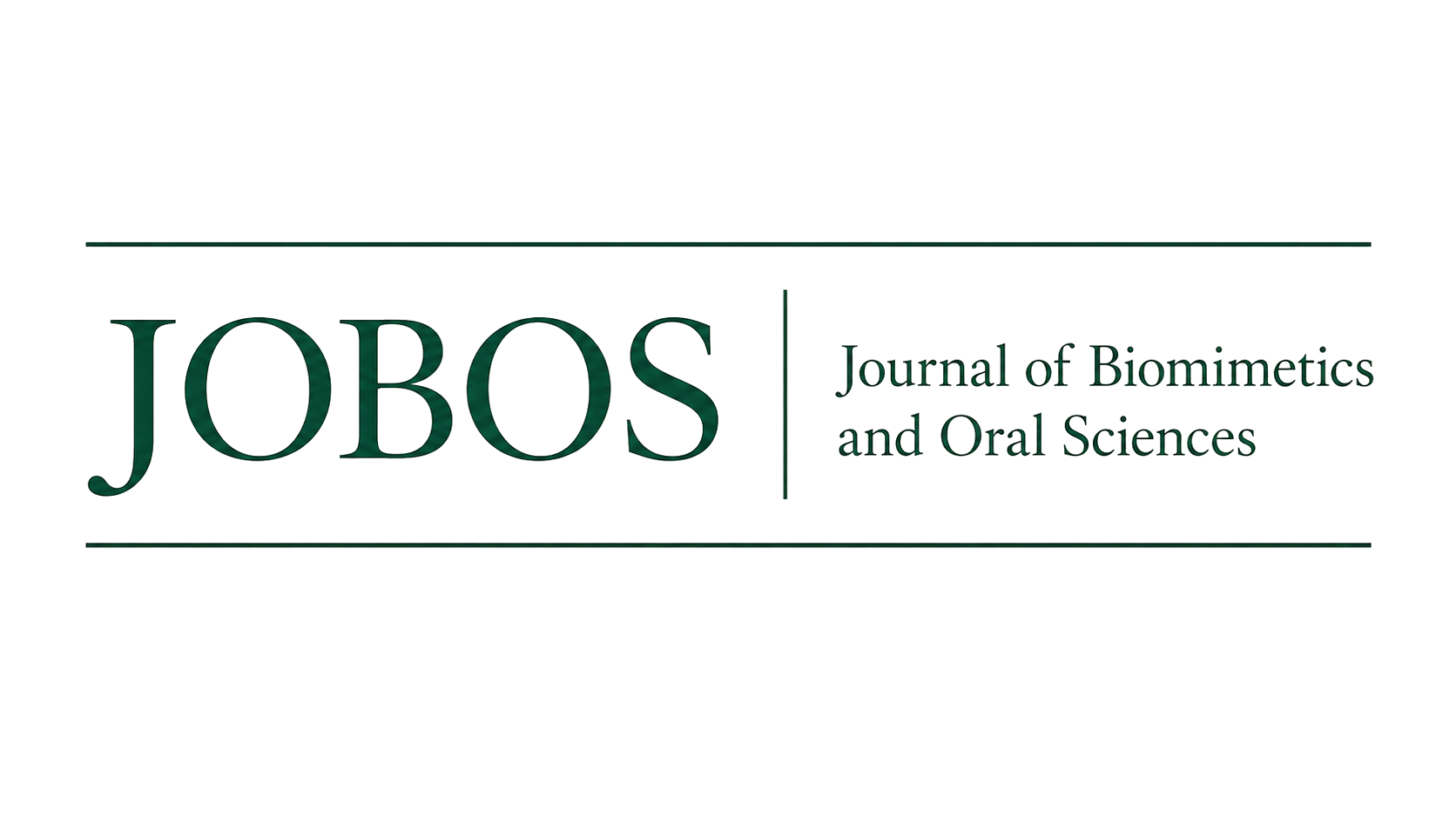 Journal of Biomimetics and Oral Sciences
